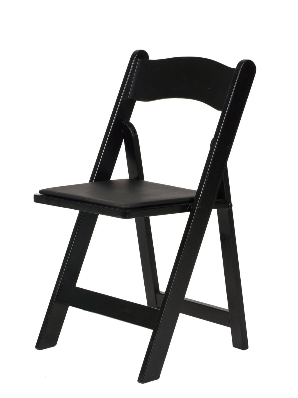 Black Wood Folding Chair B584