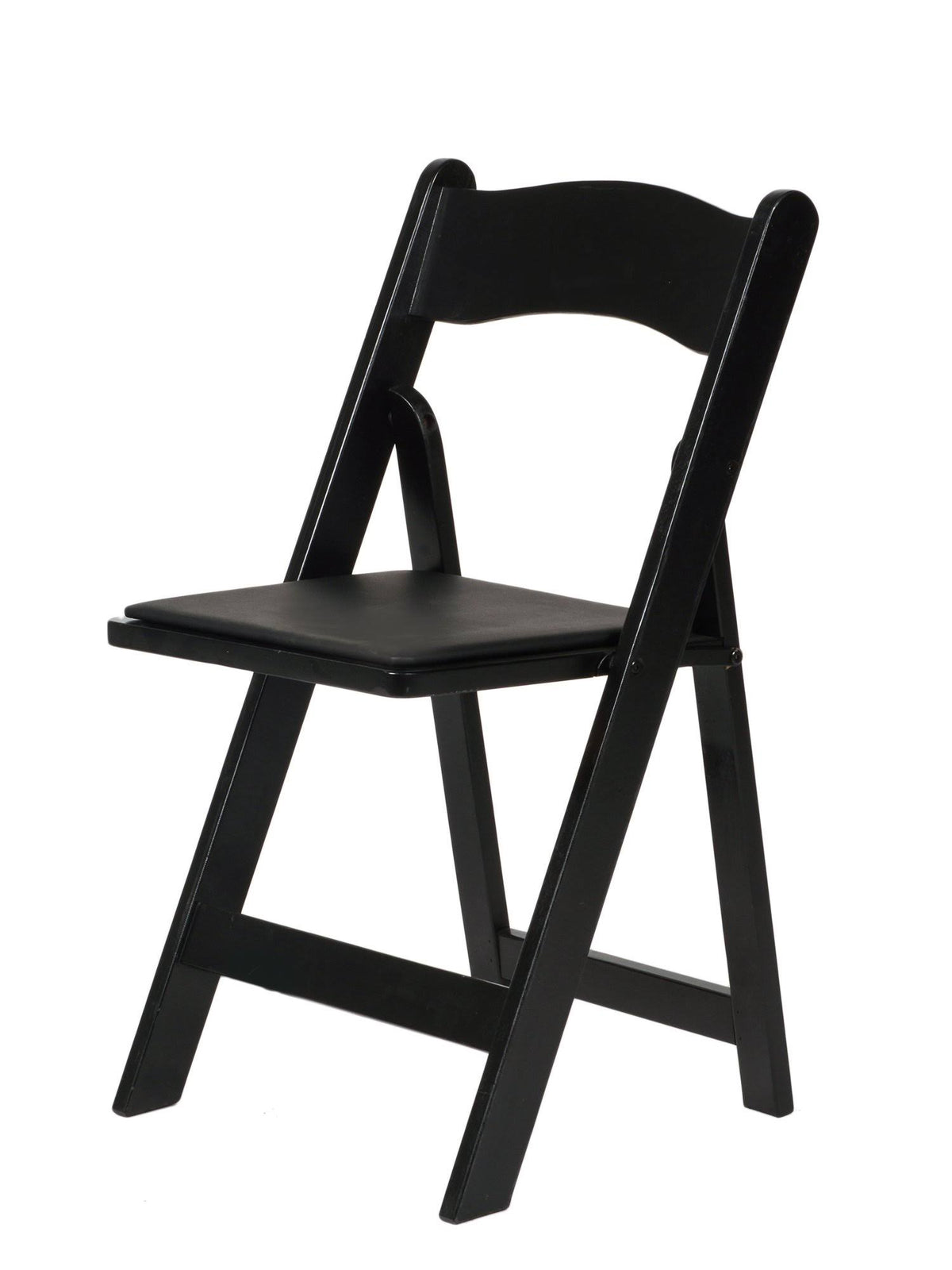 Black Wood Folding Chair B584