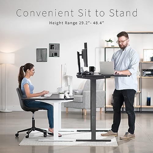 Electric Corner 58 x 35 in L-Shaped Standing Desk C655