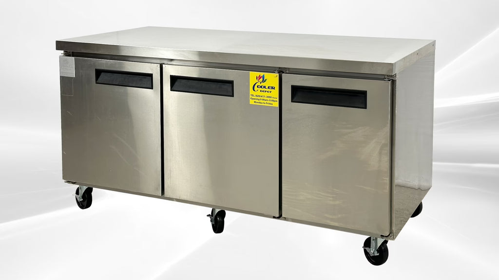 Commercial Undercounter Freezer 72 ins N259