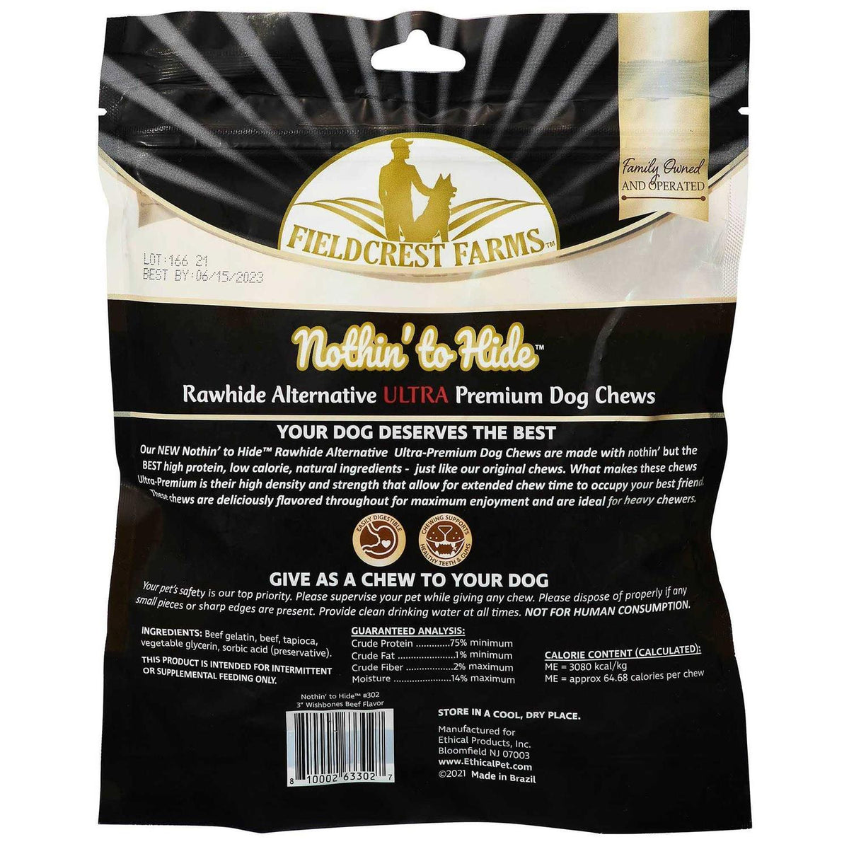 Beef Wishbone Dog H762657