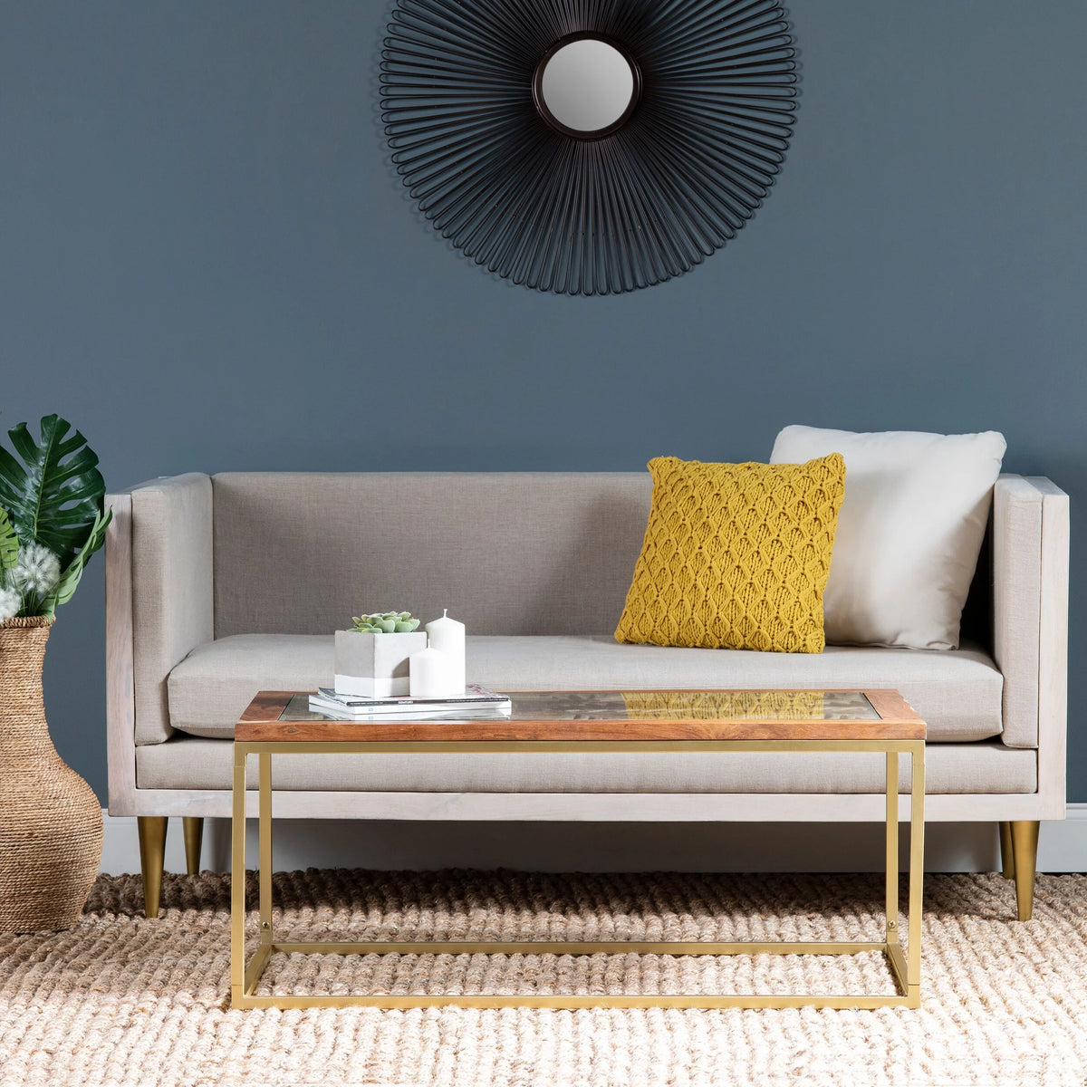 Wood Acacia Coffee Table S646