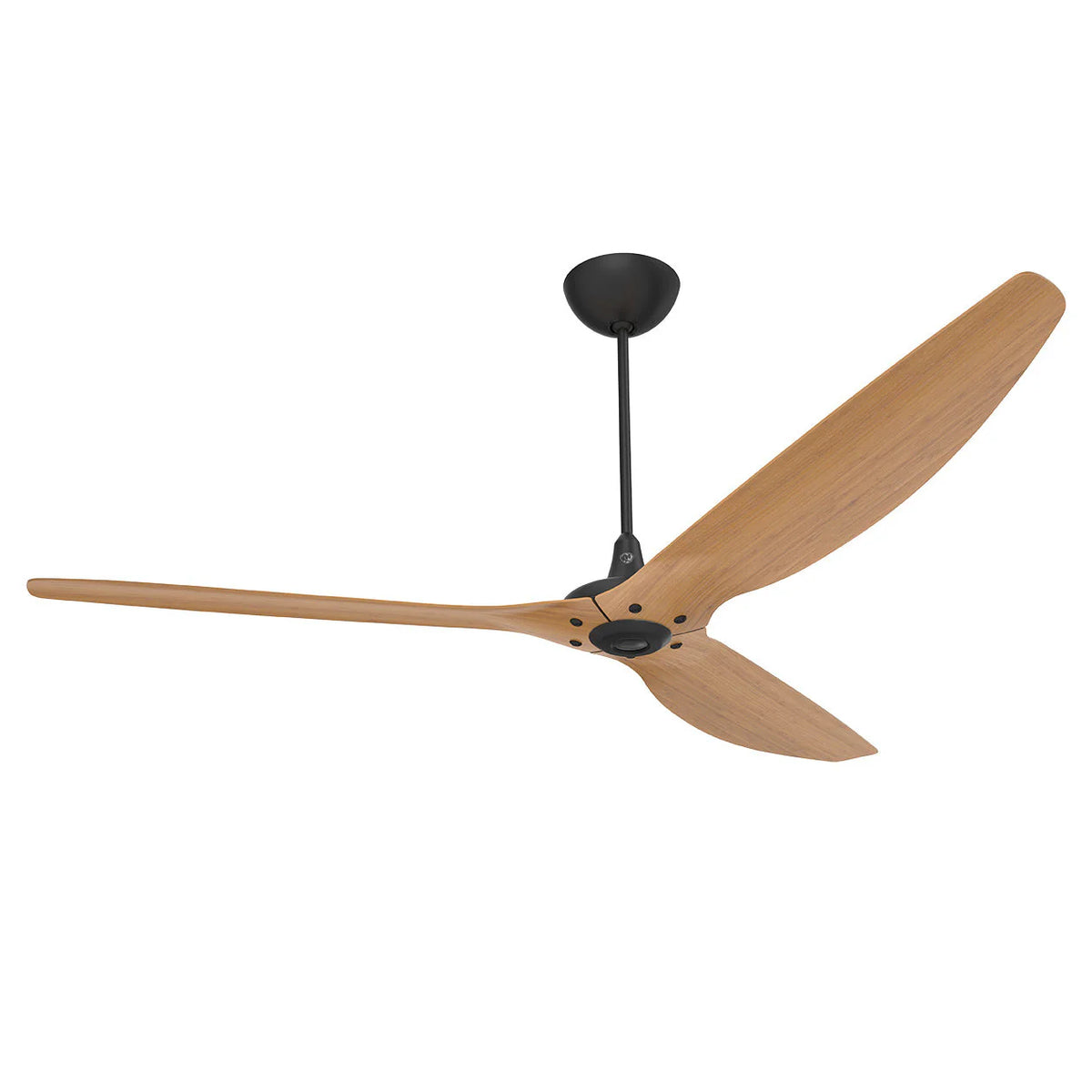 84 Ceiling Fan with Bamboo Blades and Black Finish R55464