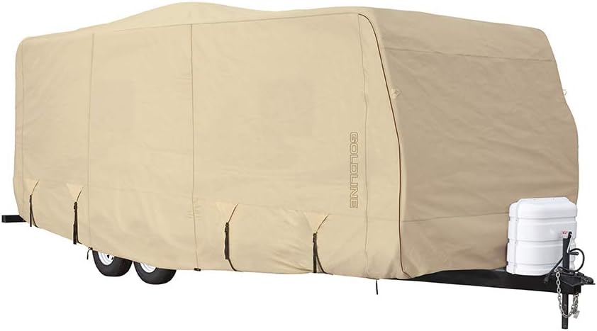 Tan Gray Waterproof Heavy Duty RV Cover G44648