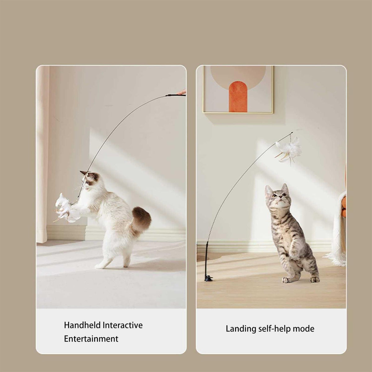 Cat Toy Wand Interactive Toys B35090
