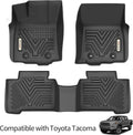 Custom Fit All-Weather Floor Mats 1st & 2nd Row Black K43528