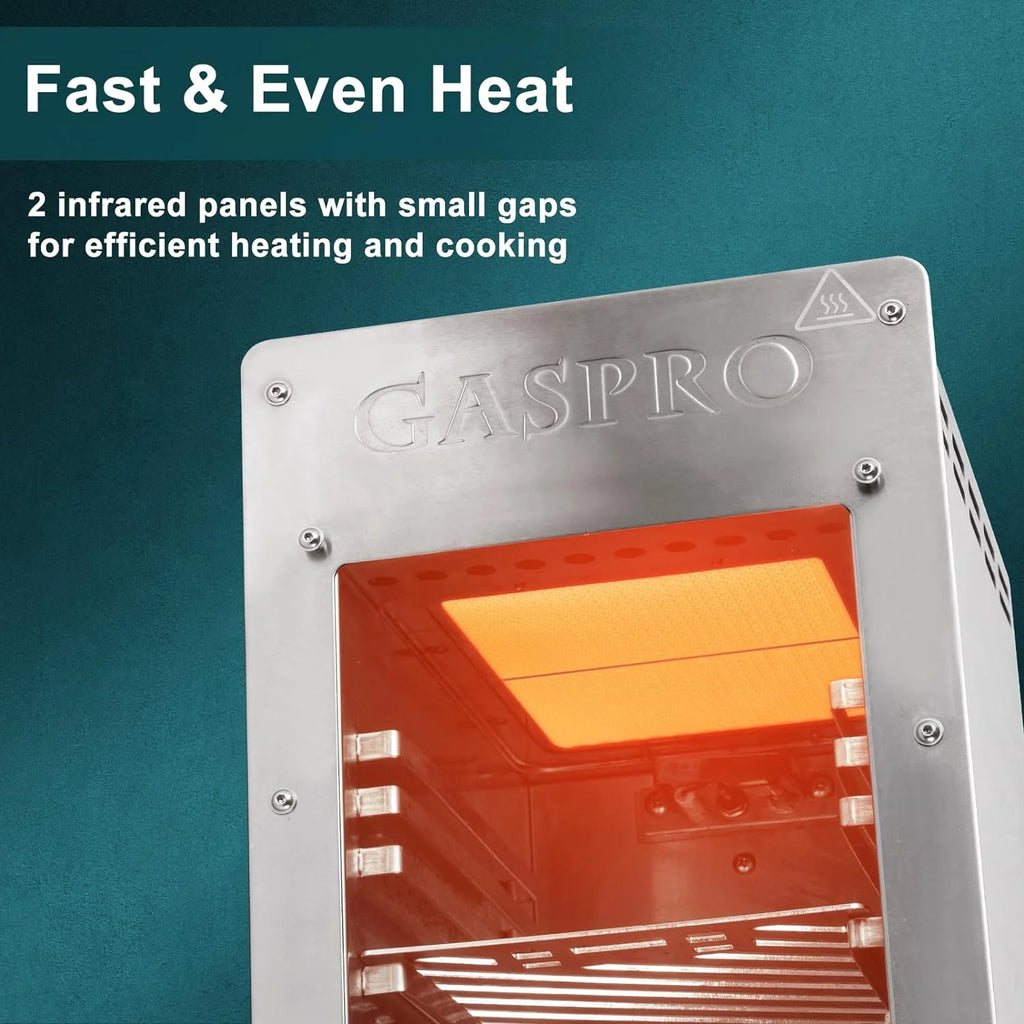 Portable Stainless Steel Propane Gas Grill E800185