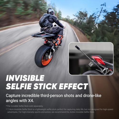 Waterproof 8K 360 Action Camera with Removable Lens Guards X30972