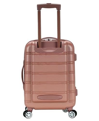 Lavender Hardside Expandable Luggage with Spinner Wheels, Carry-On 20" U918
