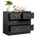 White 7 Drawer Wood Dresser N735