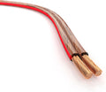 14 AWG Pure Copper Stereo Audio Speaker Wire, 100 feet, Pack of 2 F667622