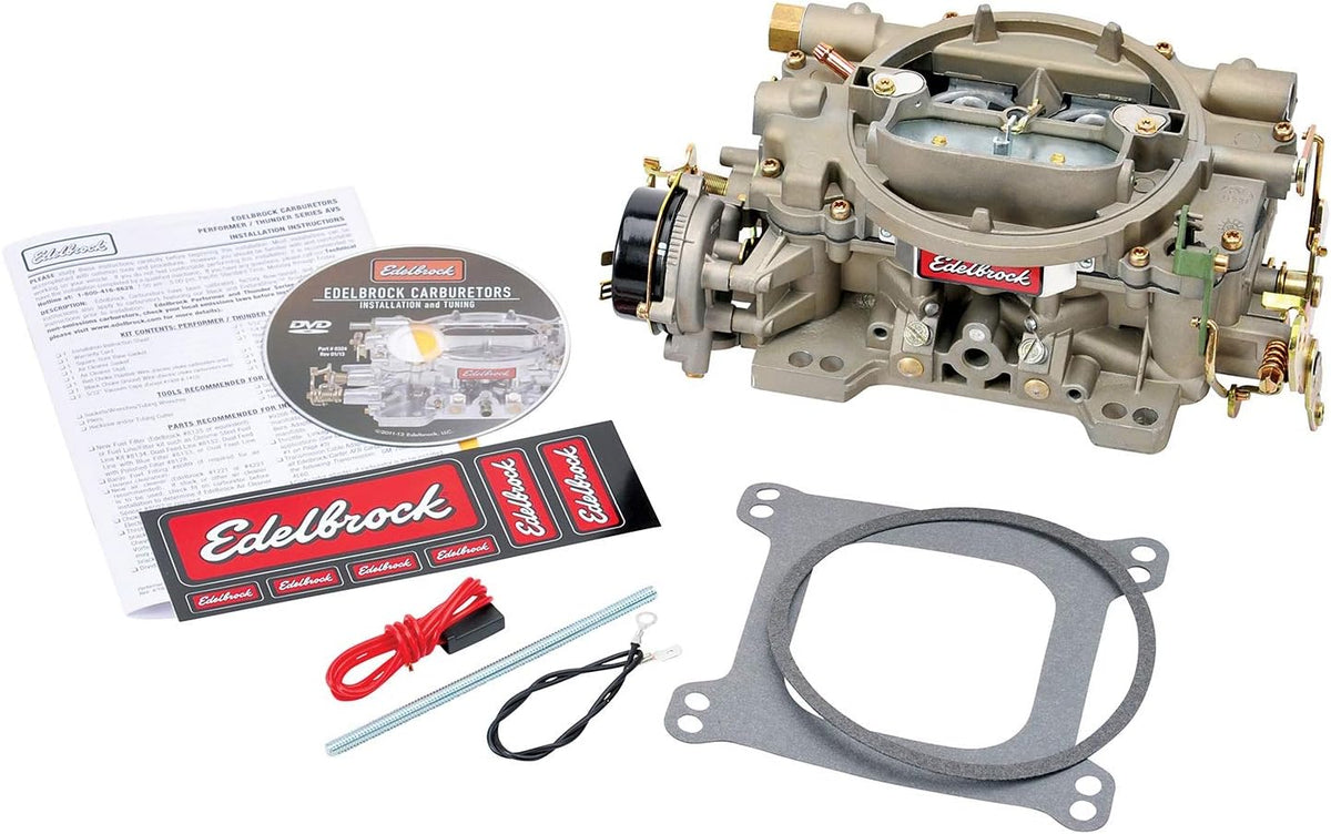 750 CFM Square Bore 4-Barrel Electric Choke Carburetor R2591