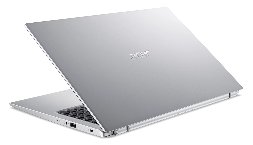 15.6" Full HD Display Intel Celeron N4500 4GB DDR4 128GB eMMC Pure Silver Windows 11 Home Laptop V6240