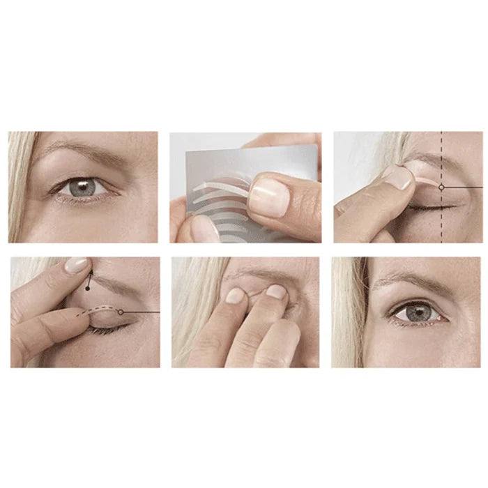 2 x 32 Patches Upper Eyelid Lifting Tape H4663