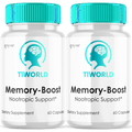 Memory Boost Nootropic Pills 120 Capsules U79281