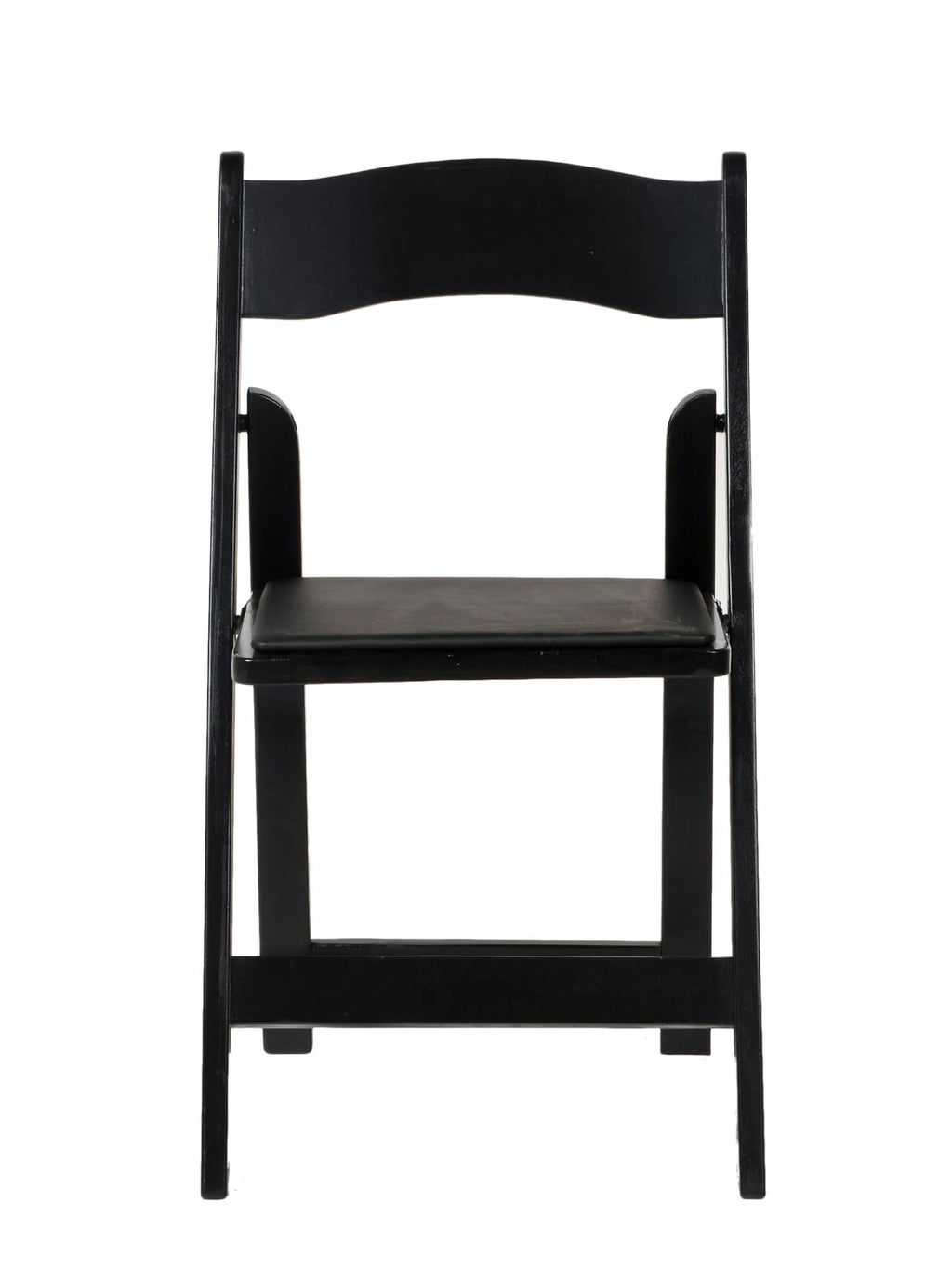 Black Wood Folding Chair B584