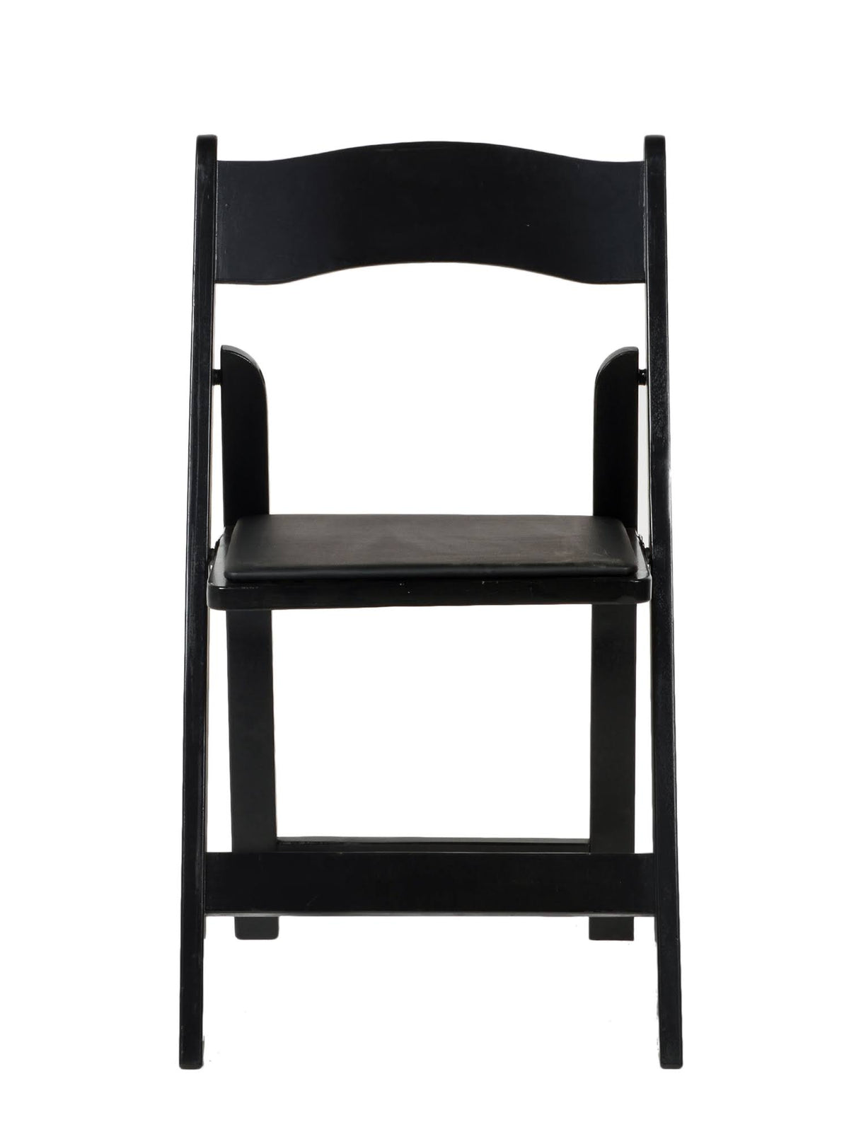 Black Wood Folding Chair B584