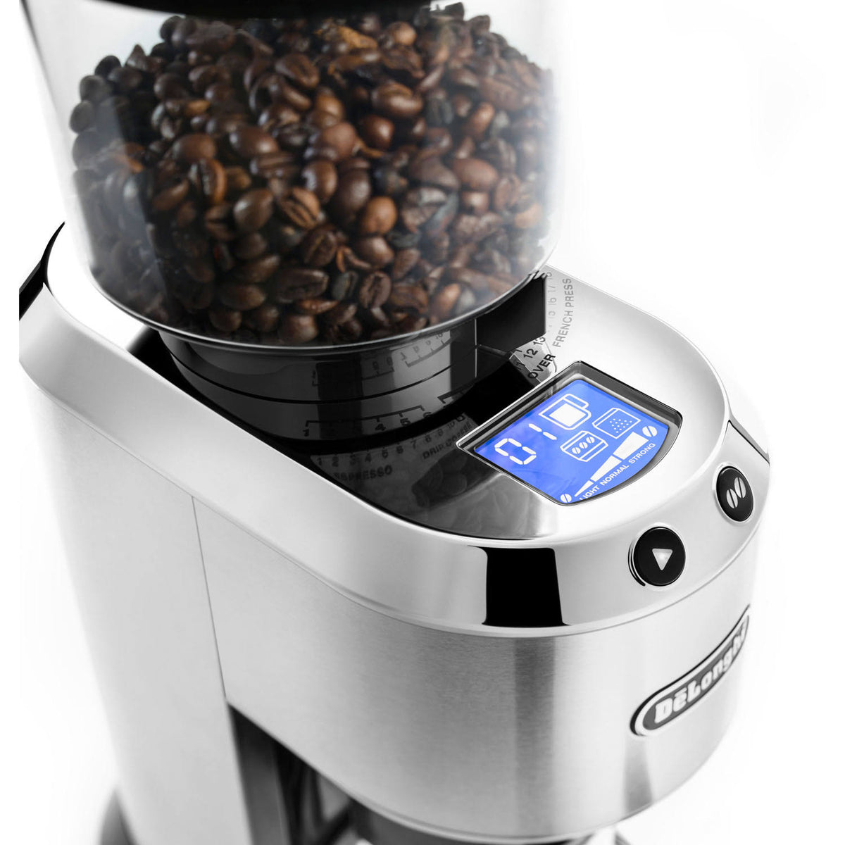 Silver Conical Burr Grinder with Porta Filter Attachment U72279