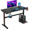 Extra Large Ergonomic Carbon Fiber Gaming Desk with Cup Holder G83105