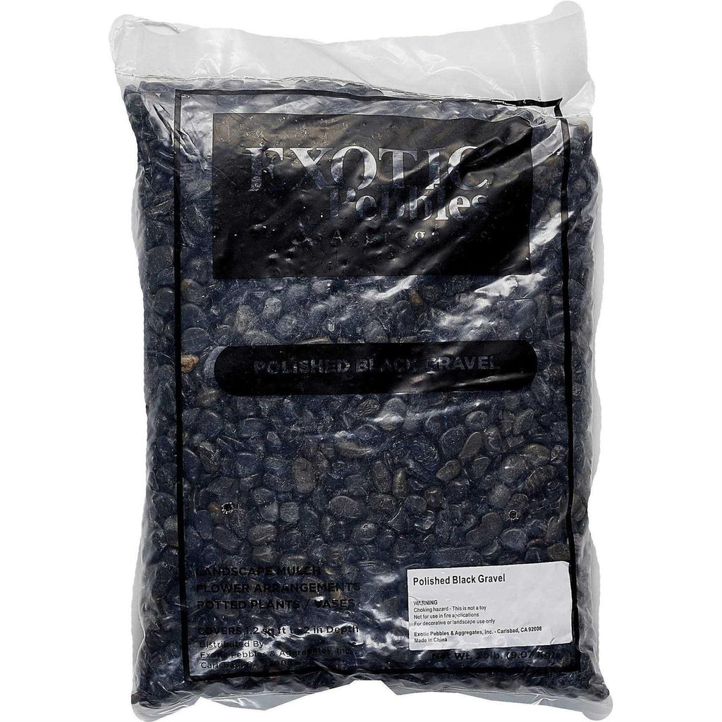 Polished Black Gravel D327