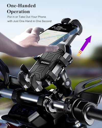Adjustable Handlebar Motorcycle Phone Holder E32938