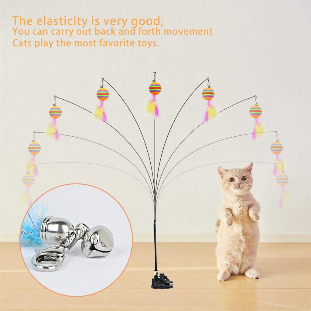 Cat Toy Wand Interactive Toys B35090