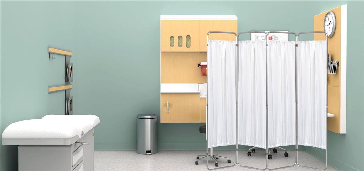 4 Section Economy Privacy Screen Frame Only J271265