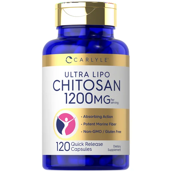 Chitosan Supplement 1200mg 120 Capsules W85360