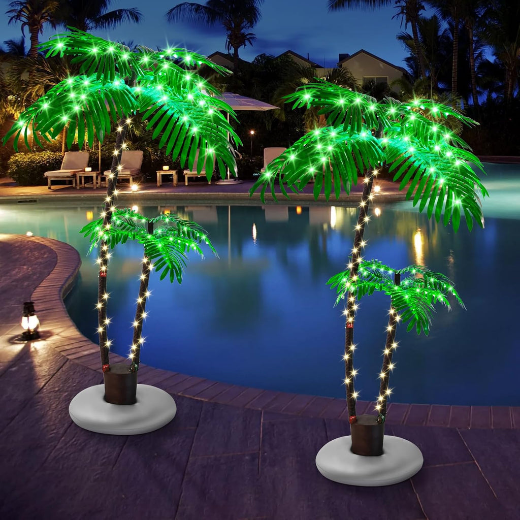 6FT Artificial Lighted Palm Tree M798947