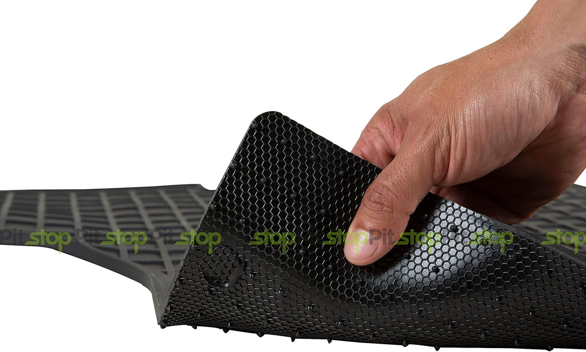 All Weather Rubber Floor Mats 2 PCS Set Y1958