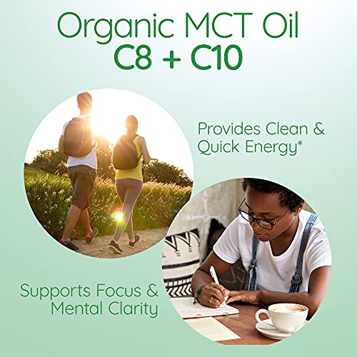 Organic MCT Oil C8 & C10 Unflavored 40 fl oz O4592