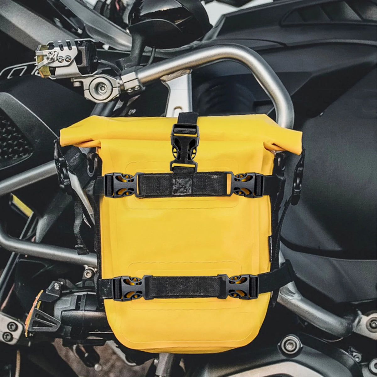 Motorcycle Bag, Waterproof 8L Frame Motorbike Side E71266