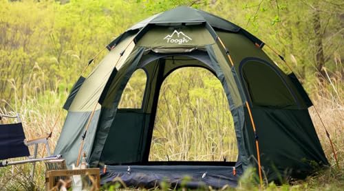 2-3-4 Person Waterproof Pop Up Dome Tent U954437