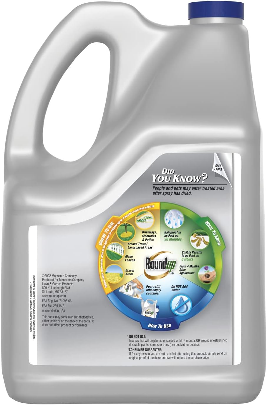 1.25 gal. (Pack of 2) Weed & Grass Killer Refill I119