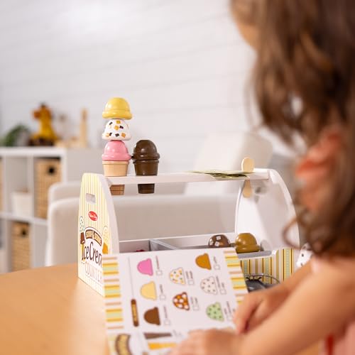 28 pcs Wooden Ice Cream Play Food Set Z11500