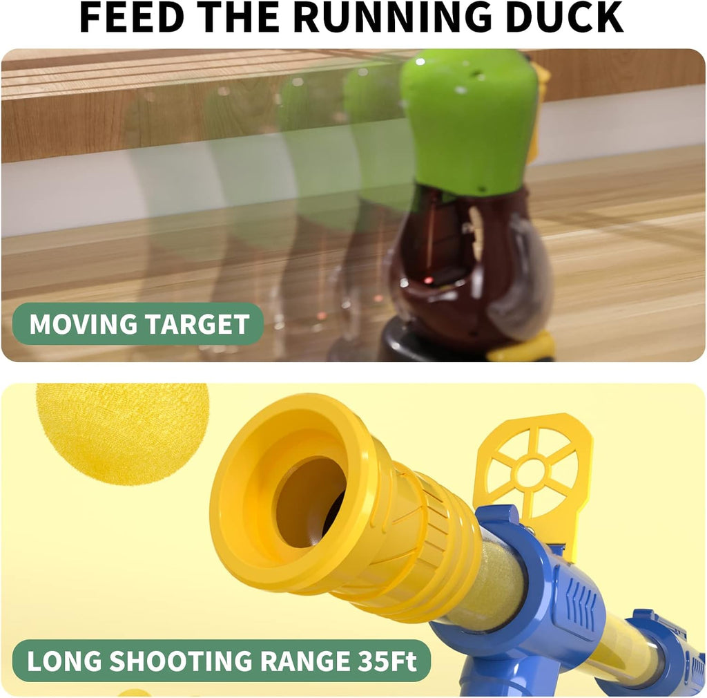 2 Packs of Toy Foam Blasters with Movable Target R7030
