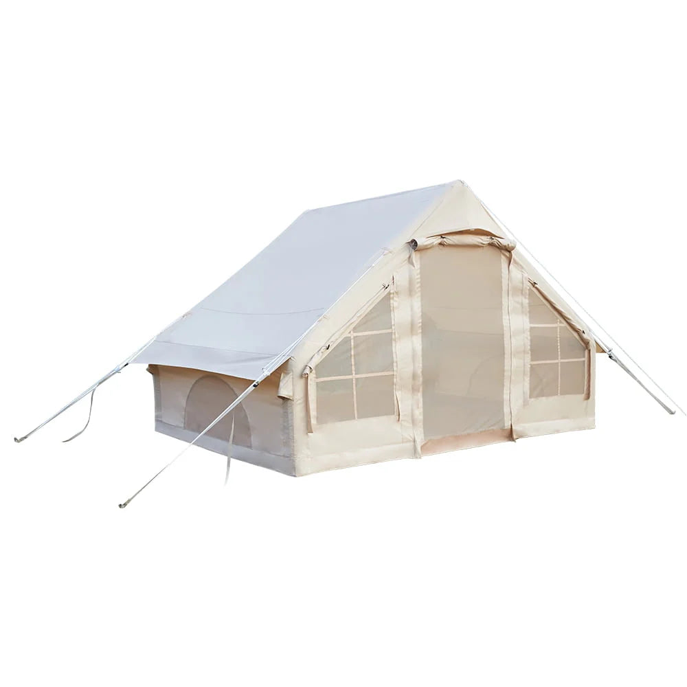 Inflatable Air Tent with Pump Waterproof Oxford 4-6 Persons Q970