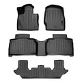 Black Floor Mats Liner Set with 2nd Row Bench Seats E947134