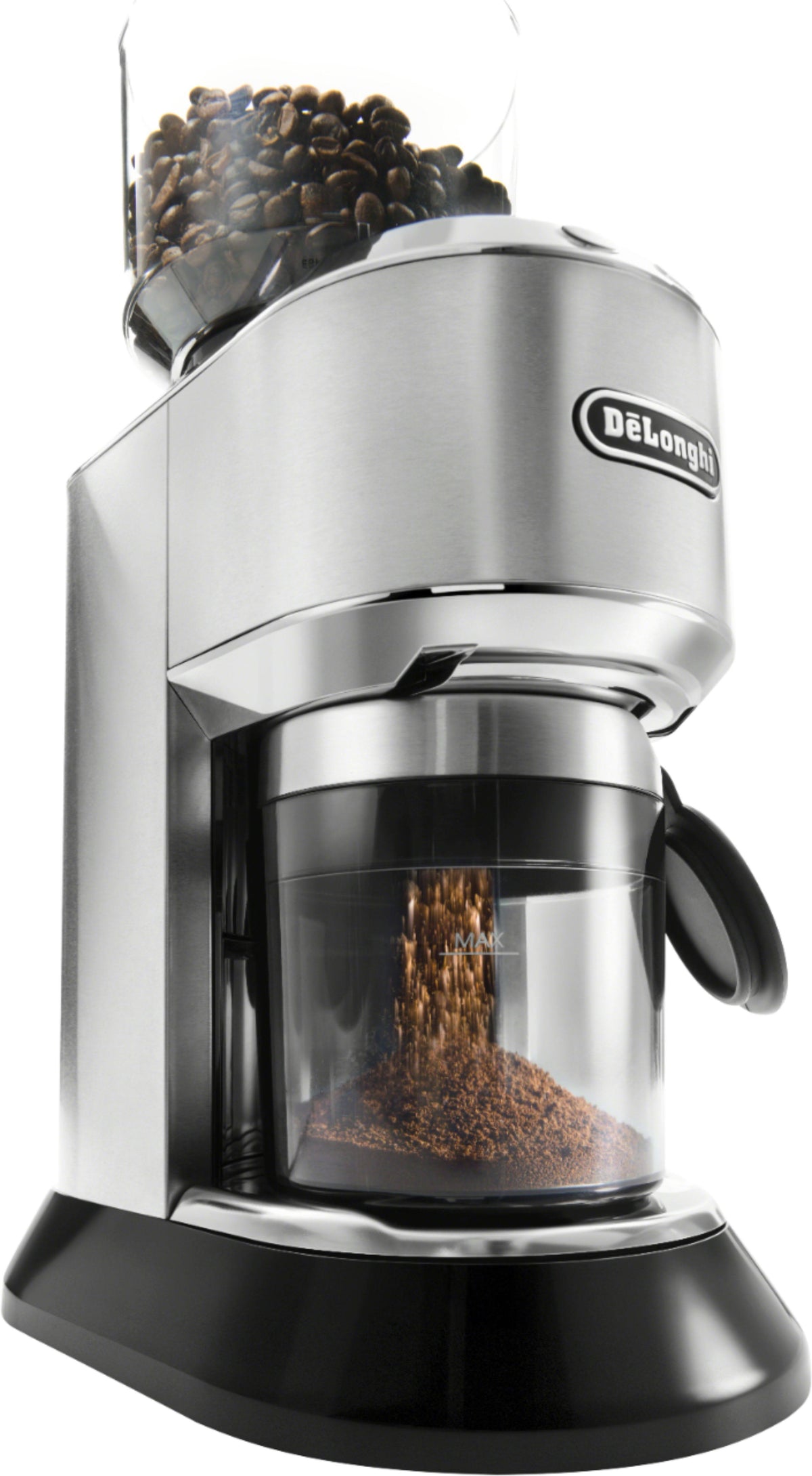 Silver Conical Burr Grinder with Porta Filter Attachment U72279