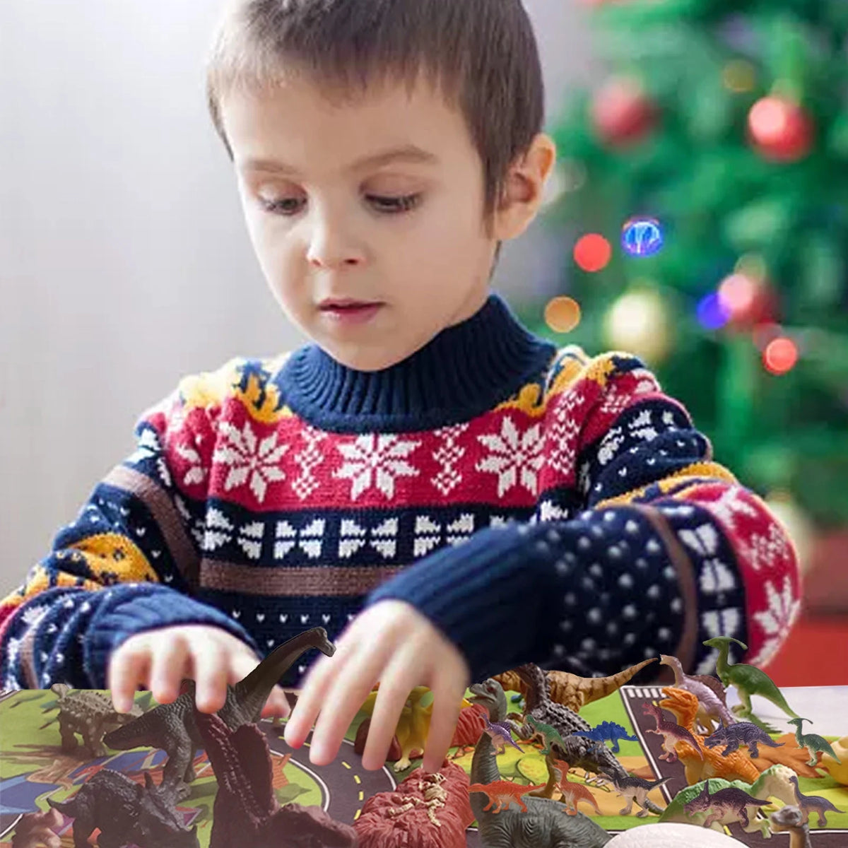 Christmas Countdown Dinosaur Blind Box Toy Set B120099