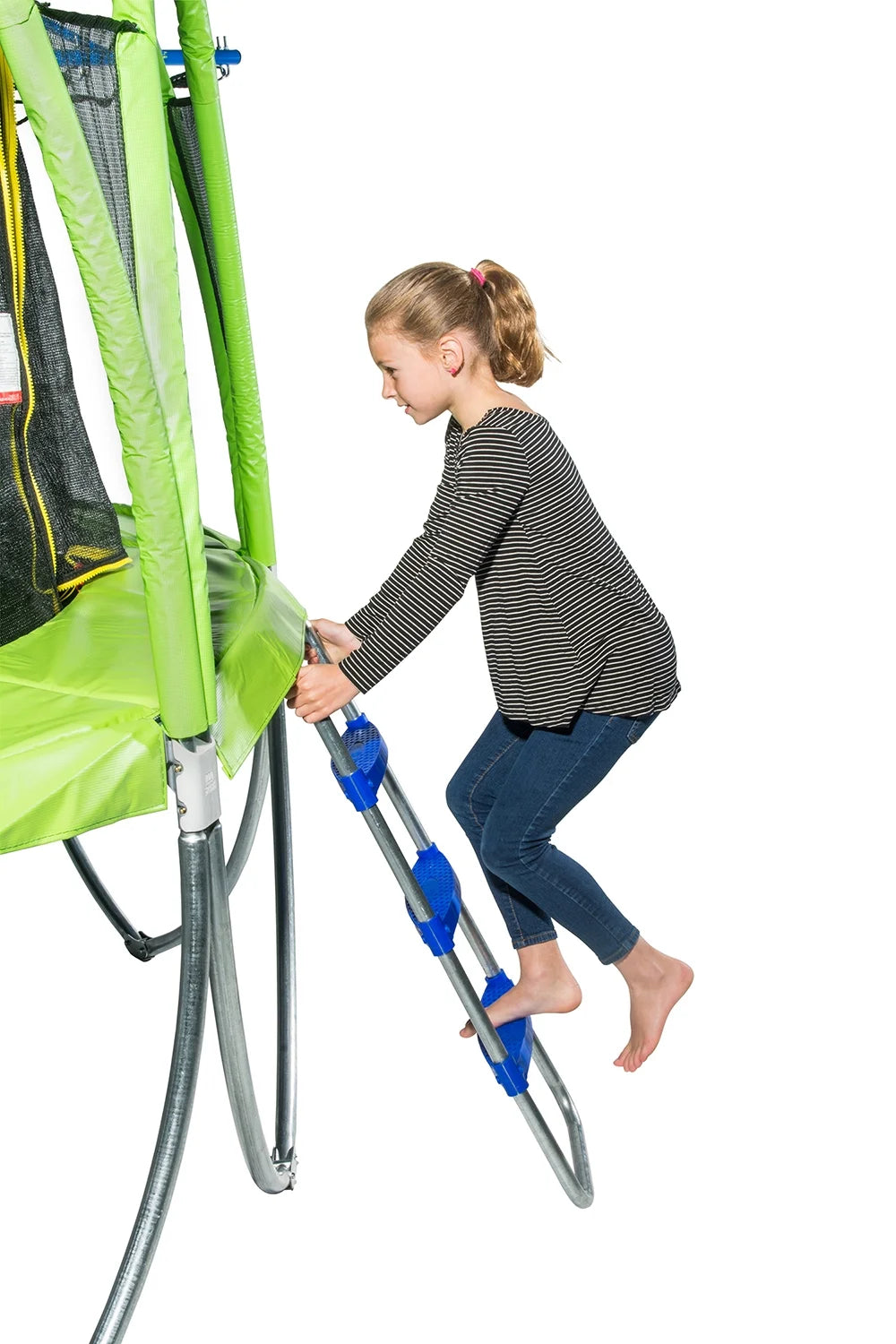 Blue Trampoline Ladder P983