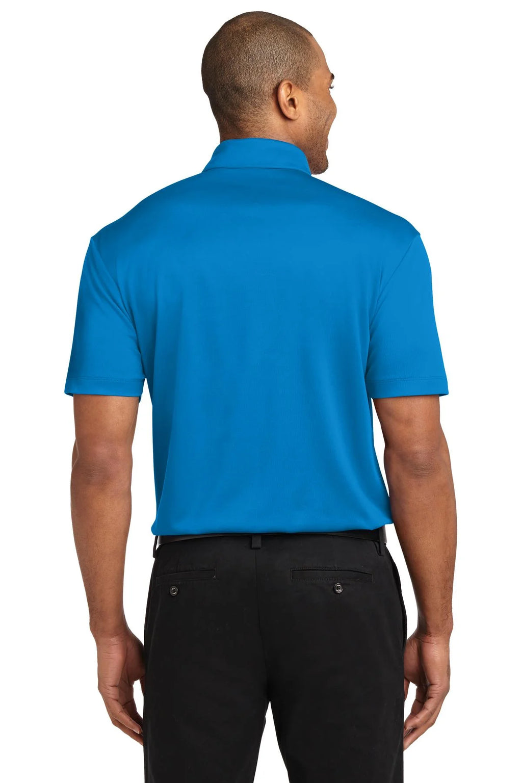 4XL Brilliant Blue Performance Pocket Polo Z94925