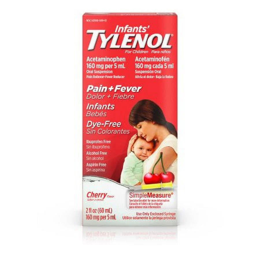 Dye-Free Cherry Acetaminophen Medicine 2 fl. oz N81499