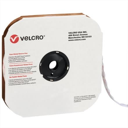White Velcro Tape Dots, 450/Case A76123