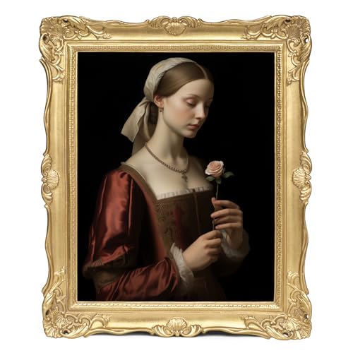 8x10 Vintage Picture Frame with Glass Front G62135