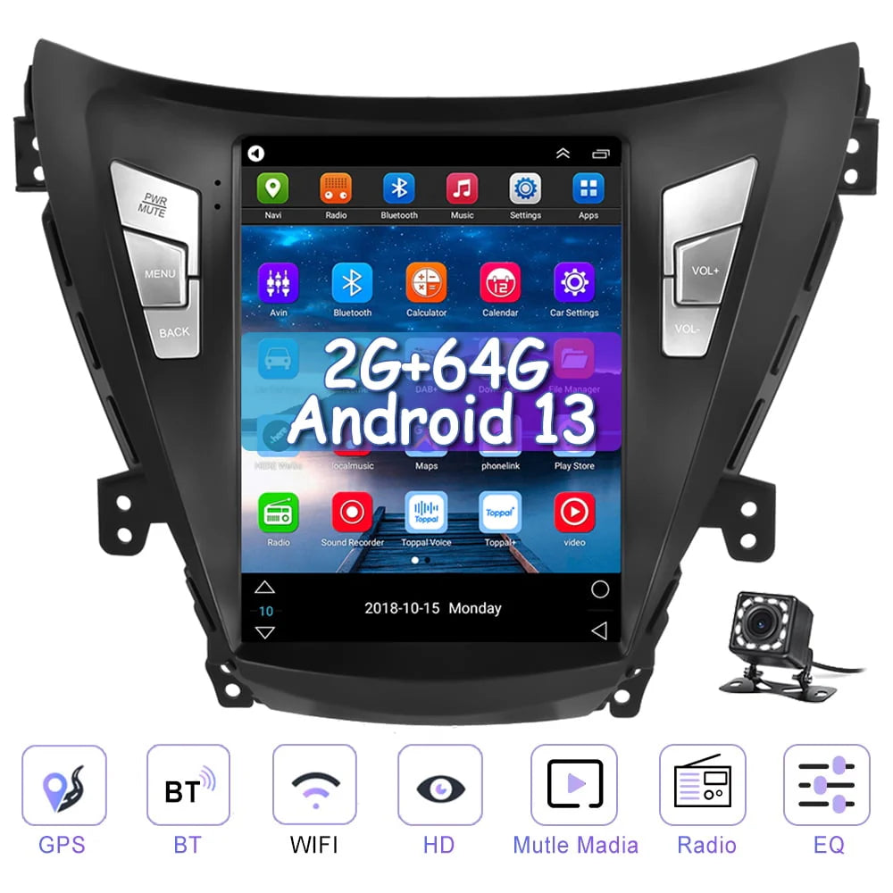 2G+64G 9.7'' Touchscreen Car Stereo Radio with Backup Camera K84276