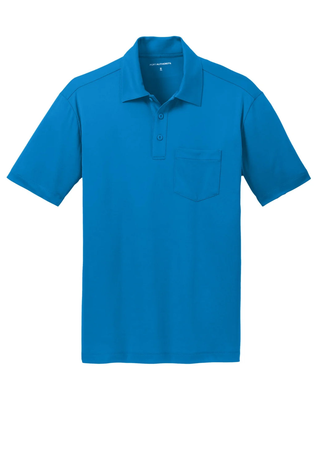 4XL Brilliant Blue Performance Pocket Polo Z94925