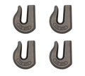 (4 Pack) 1/2" Weld On Chain Grab Hooks R866