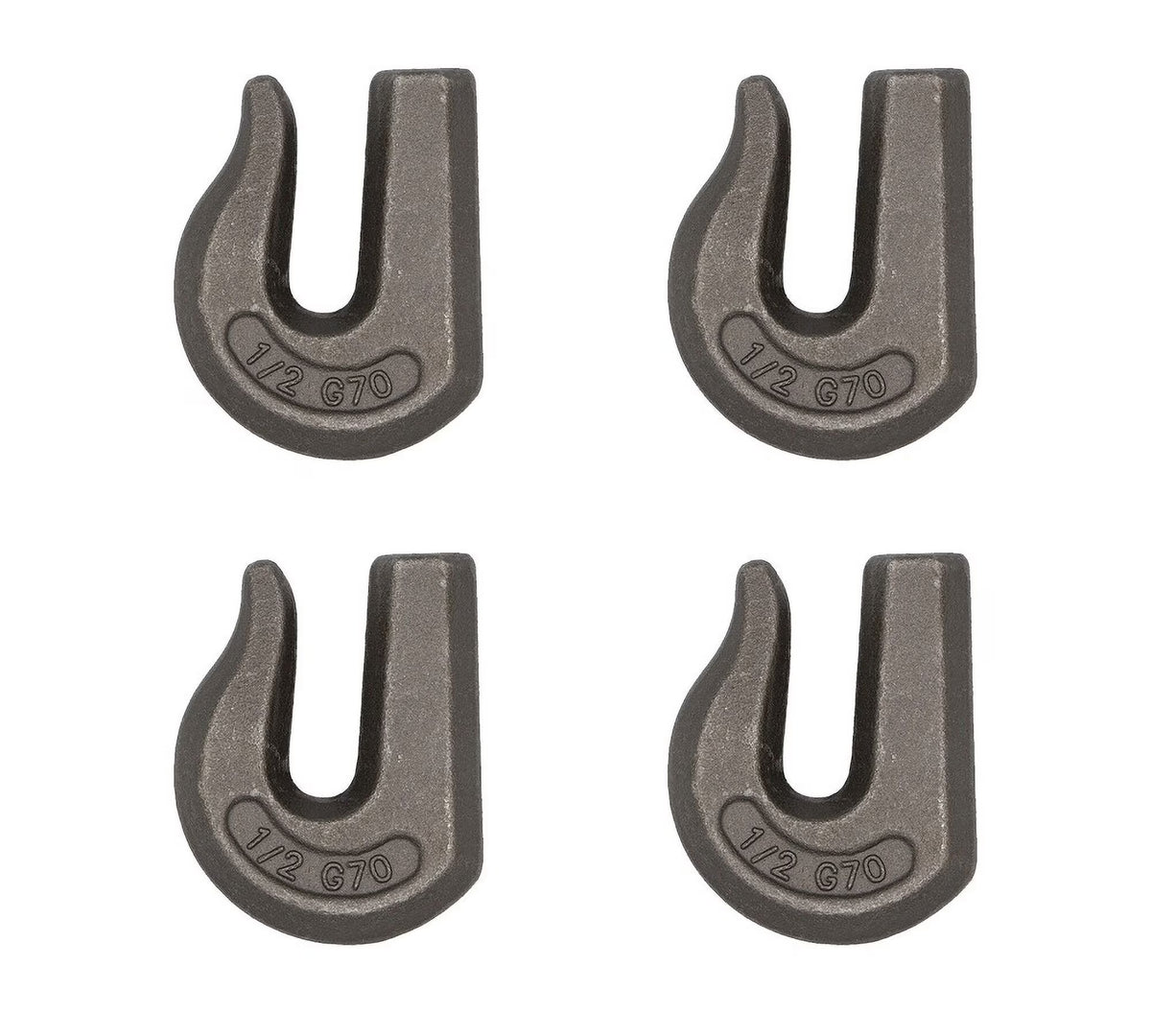 (4 Pack) 1/2" Weld On Chain Grab Hooks R866