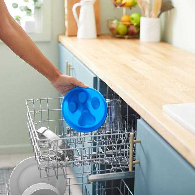 Silicone Stainless Steel Slow Feeder Dog & Cat Bowl L62551